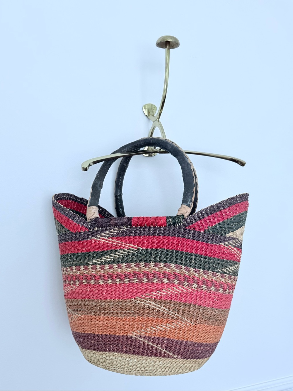 Bolga Handwoven Basket - L